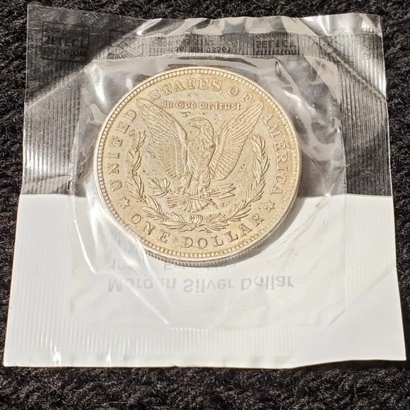 1921P Morgan Silver Dollar Coi Extra Fine 1921 Morgan Silver Dollar - Picture 7 of 11